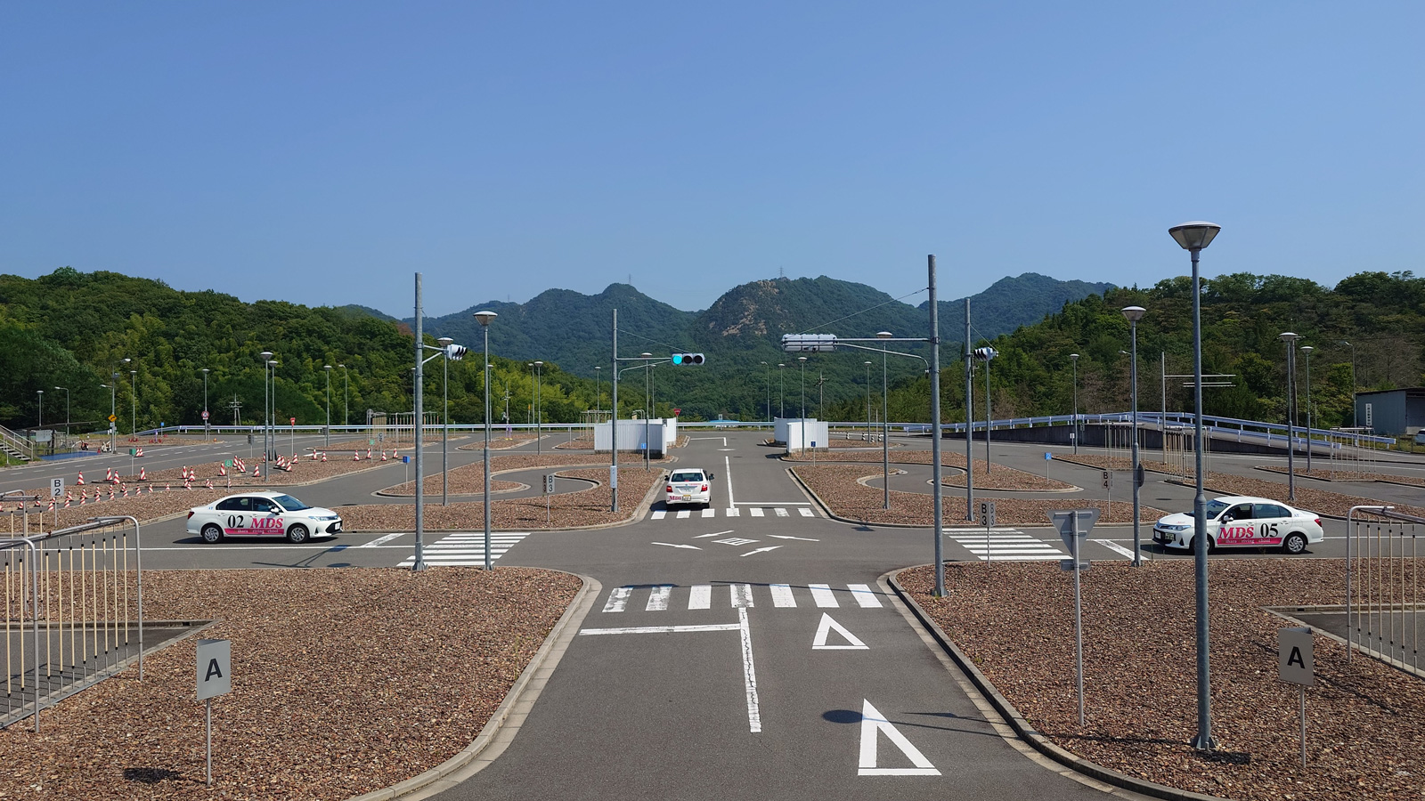 三原自動車学校の教習コース
